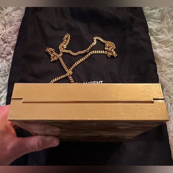 Saint Laurent Marble Pattern Tuxedo Box Bag - Picture 13 of 15